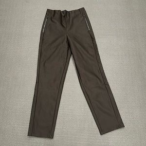 Black winter tech pants.
